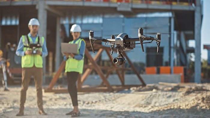 Utilisation de drones pour le contrôle des nuisibles