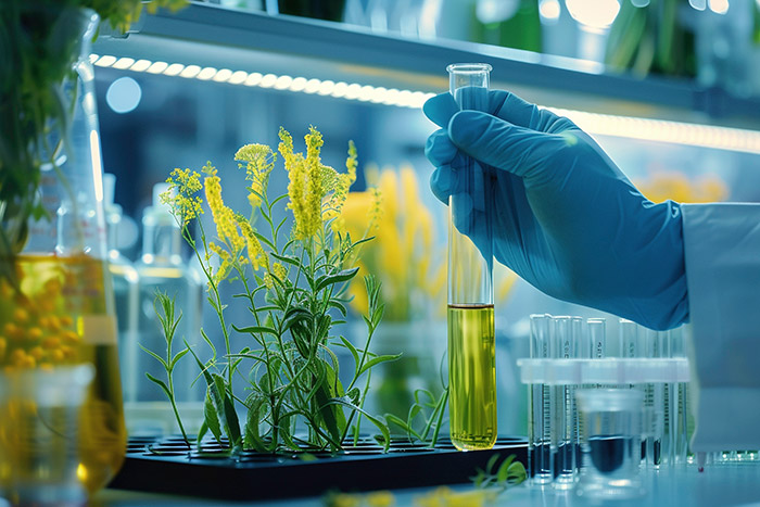 Développement de biopesticides en laboratoire